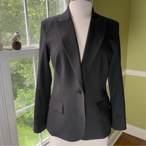 Calvin Klein Black Structured Blazer